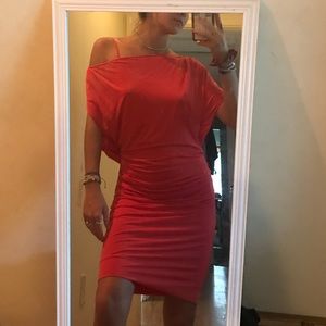 NWT Halston Heritage salmon color dress